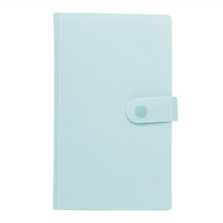 小麥購物 卡片收納本 G569 67g, 4本, 天青藍