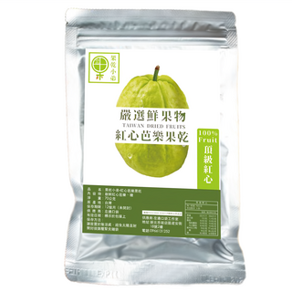 果乾小弟 紅心芭樂乾 台灣原生水果 100%嚴選新鮮 低溫烘培 天然無添加, 70g, 1包