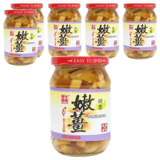 譽方媽媽 味醂嫩薑, 380g, 6罐