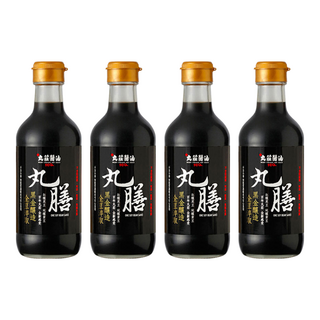 丸莊醬油 丸膳全豆萃取純釀醬油 300ml 無添加潔淨配方, 4瓶