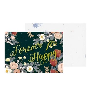 德德小品集 萬用卡 精緻花卉設計 傳達永恆幸福的祝願, 夢落繁花 愛意闌珊 多色, 1入