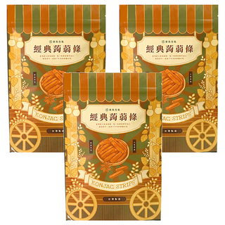 菓青市集 五香蒟蒻條, 香Q有嚼勁 涮嘴 低負擔, 200g, 3包