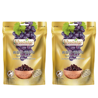 Woodridge 森之果物 嚴選特大葡萄乾 無籽特級, 300g, 2包