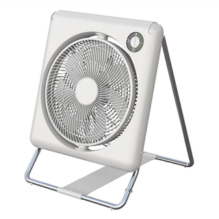 DOSHISHA DC收納風扇, FLT-254D WH, 8.4W, 寬36.5 x 深45 x 高46~79 CM, White