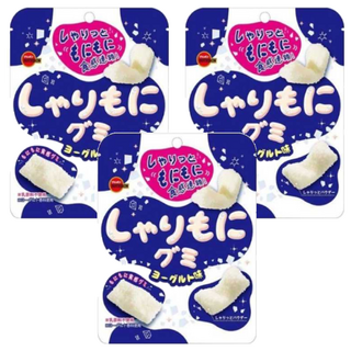 BOURBON 北日本 軟糖 優格風味, 57g, 3包