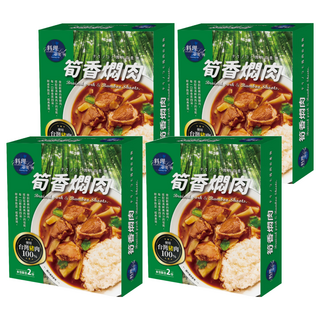聯夏 料理研究所 筍香燜肉 2包, 400g, 4盒