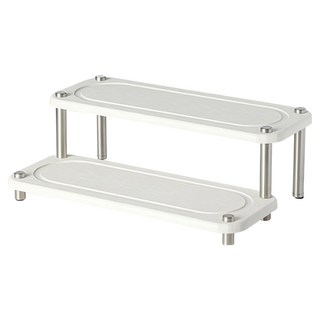 上手家居 硅藻土雙層杯墊/吸水墊/吸水杯墊/珪藻土杯墊/硅藻土杯墊/珪藻土, 1個, 白色