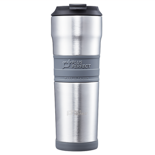 PLUS PERFECT 理想 極緻316咖啡隨身杯 SJ-7050680-1, 星光銀, 680ml, 1個