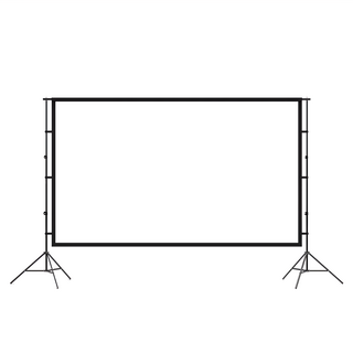 FAD 雙支架投影布幕組, 全方位視角, 簡單易安裝, 可摺疊抗皺, L400905