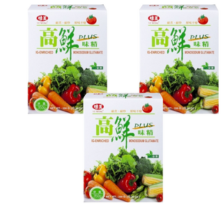 味王 高鮮PLUS味精, 350g, 3盒