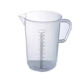 SHIMOYAMA 耐熱PP量杯附刻度, 1個, 透明, 250ml