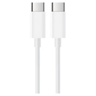 FUGU USB-C to C 高速充電線 1m 白色 CE認證，快速充電，適用多種設備, 1條