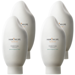 HAIR RECIPE 髮的食譜 米糠溫養豐盈護髮精華素 檸檬青檸香氛 日本產純米製成 添加氨基酸, 350g, 4瓶