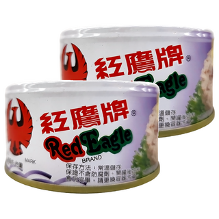 紅鷹牌 海底雞鮪魚片3入, 185g, 2組