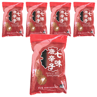 C&A spice 甘利香辛食品 激辛七味粉, 300g, 5包