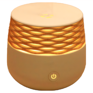 LifeShopping 超音波精油香氛水氧機 CAAD0050 ABS材質, 珍珠白