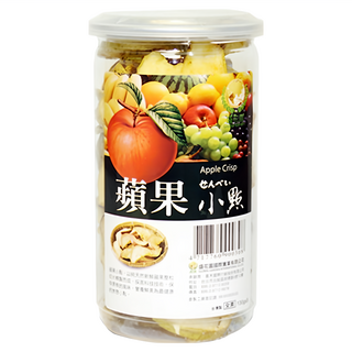 Global Garden 盛花園 蘋果脆片小點, 130g, 1罐