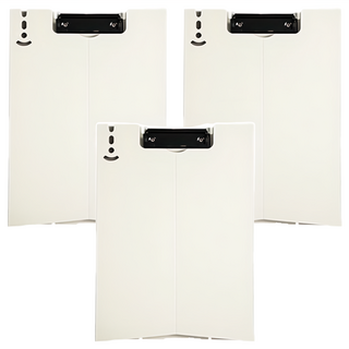 可立式文件板夾 31.5 x 23.5 x 2cm 米白色, 3個