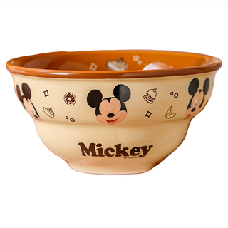 MICKEY MOUSE 米奇 思嘉碗 4.75吋 陶瓷碗 - 12*6CM, 米奇淘趣系列, 1個