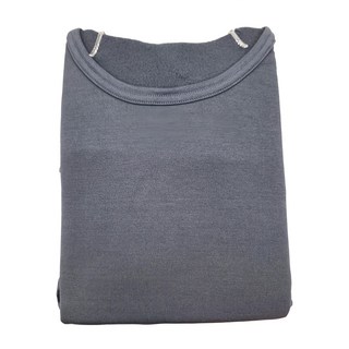 ONEDER 旺達棉品 男圓領刷毛衣-深灰, M, 深灰色, 1件