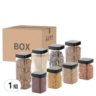 B Project Bulkuck Bottle 方形冰箱收納罐, 1組