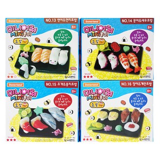 Donerland 迷你黏土模型, 握壽司款 多色, 1組