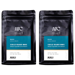 HWC 黑沃咖啡 衣索比亞 耶加雪菲 檸檬花 咖啡豆 單品系列, Whole Bean, 227g, 2包