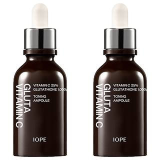 IOPE 艾諾碧 Gluta 維他命C 25% 穀胱甘肽 1,000ppm 爽膚安瓶 23g, 2瓶