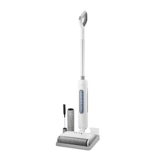 Kinyo 乾濕兩用無線拖地機組, KVC-6245, 白色