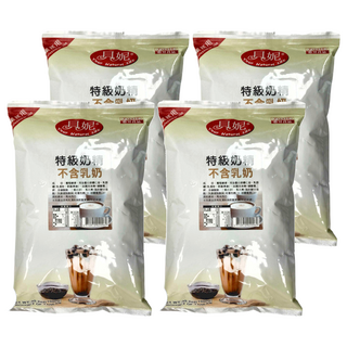 貝妮 特級奶精,不含乳糖，大包裝，適用於早餐店及餐廳，品質嚴格把關, 1kg, 1包, 4包