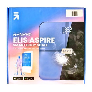 RENPHO 智能體組成分析儀 ES-WBE28 黑色, 精準測量體重體脂，藍牙連接手機APP, 1台