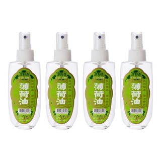 室翲香 天然薄荷油 C-301 超值裝 天然草本 清涼舒爽, 100ml, 4瓶, 薄荷