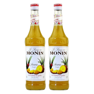 MONIN 莫寧 鳳梨糖漿, 700ml, 2瓶