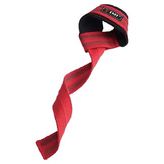 S-SportPlus+ 護腕拉力帶 B28 黏貼 紅色 舉重健身助力帶, 33.5 x 7.5cm, 1條