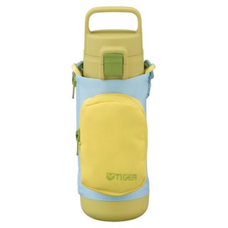 TIGER 虎牌 童用型保溫保冷杯 附杯套 MTA-A050, 檸檬黃, 500ml, 1組