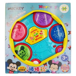 HUNDRED PICTURES 百耘圖 Mickey Mouse & Friends 米奇與好朋友 棒棒鼓 3歲以上 565g, 米奇與好朋友 棒棒鼓 多色, 1盒