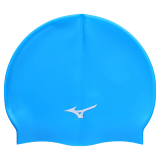 Mizuno 美津濃 矽膠泳帽 N2TWB55300-22, 1個, 天空藍白色