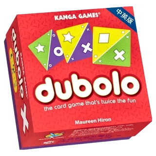 KANGA GAMES dubolo紙牌遊戲 中英版, 1盒, 多色