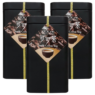 SCHOKOLAKE 巧克力雲莊 天然可可茶 厄瓜多產區Arriba可可豆 100% Cocoa Tea, 5g, 10包, 3盒