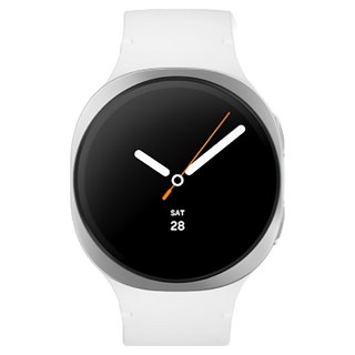SAMSUNG 三星 Galaxy Watch8 LTE 44mm智慧手錶 L335F, 冰川銀, 1.3吋, GPS + Cellular