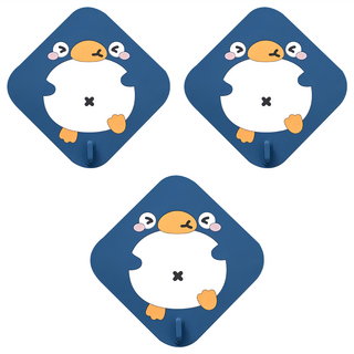 le.star 樂斯達 yey卡通矽膠防蟲防臭水槽 地漏蓋, 悠悠藍, 3個