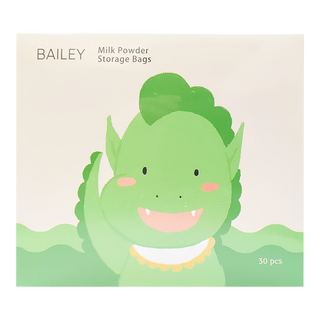 BAILEY 拋棄式奶粉袋 適用約10匙奶粉或300cc奶量, 30個, 1盒