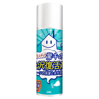 HAPPY HOUSE 快樂屋 輪胎塑料超分子還原劑, 修復老化塑件 消除細微刮痕 撥水抗氧化, 250ml, 1瓶