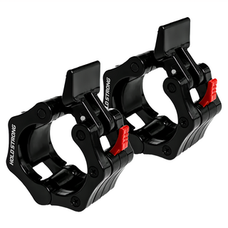 HOLD STRONG 槓鈴快扣 快速鎖定 舉重安全穩固 健身器材配件, 黑色, 1kg, 2個