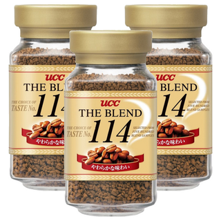 ucc THE BLEND 114即溶咖啡, 135g, 1入, 3罐