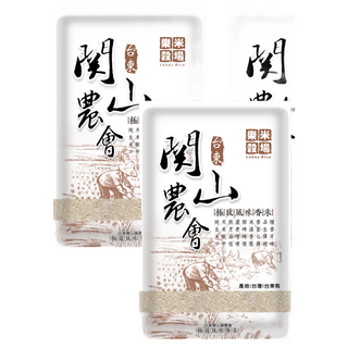 樂米穀場 台東關山極致風味香米, 1.5kg, 3包, CNS一等米