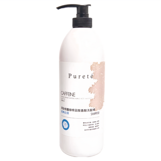 Purete 樂萃 燙染修護咖啡因胺基酸洗髮精 經典白茶 1L, 1瓶