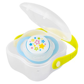 Combi 康貝 Sweet Dreams系列安撫奶嘴 附收納盒 S碼, 0-3個月, 白色, 1組