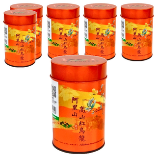有嘉木茶研所 阿里山高山紅烏龍, 75g, 茶香縈繞回甘順口, 1入, 6罐