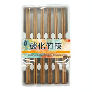 松村窯碳化6雙組-盒裝 天然 不易發霉, 1入, 竹